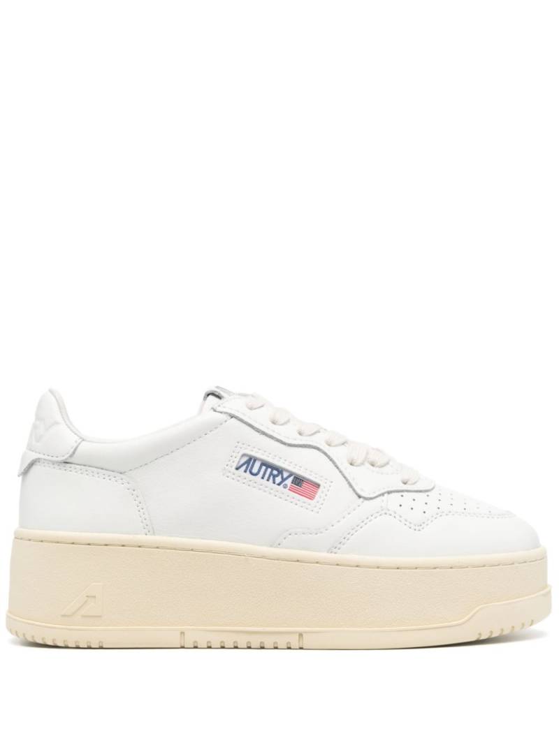 Autry Medalist platform sneakers - White von Autry