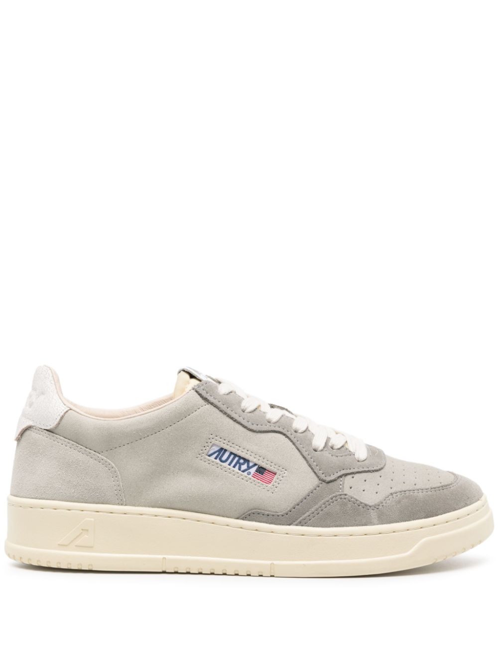 Autry Medalist suede sneakers - Grey von Autry