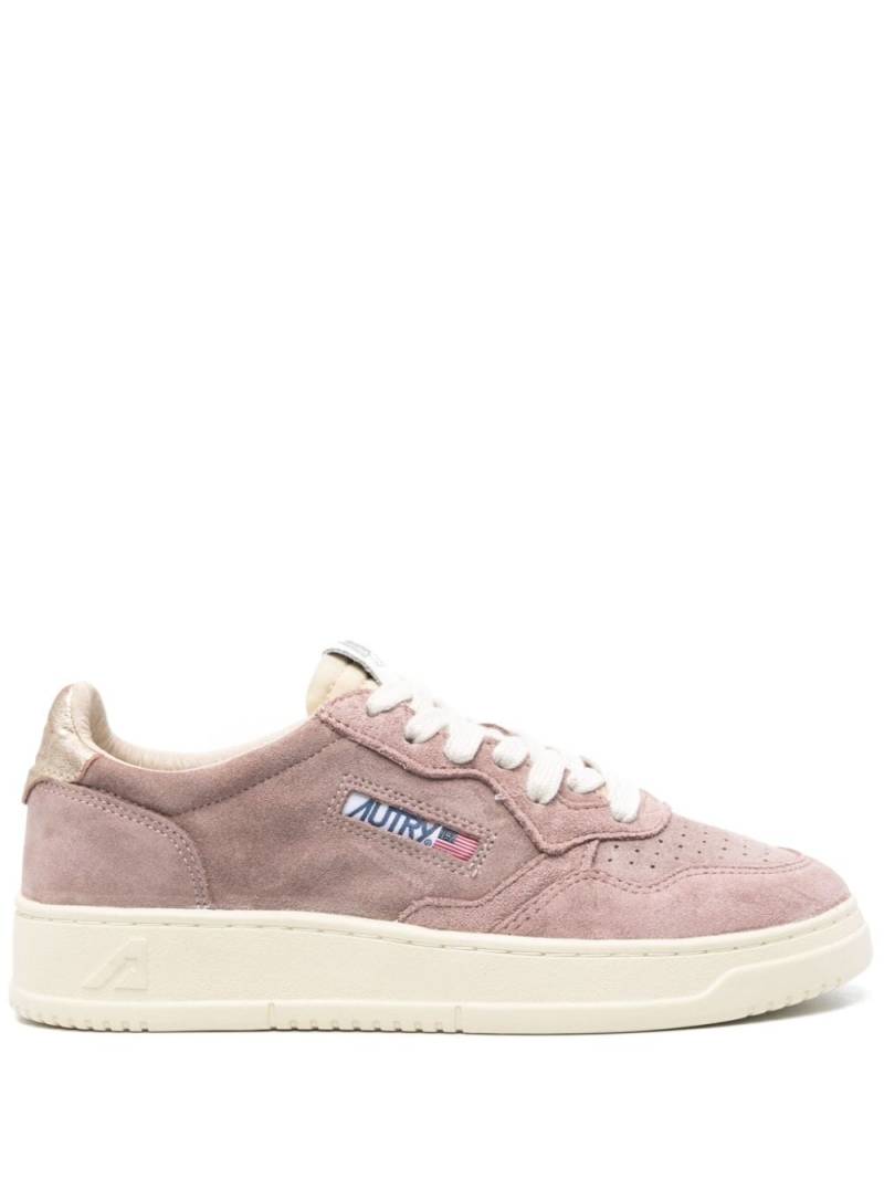 Autry Medalist suede sneakers - Pink von Autry