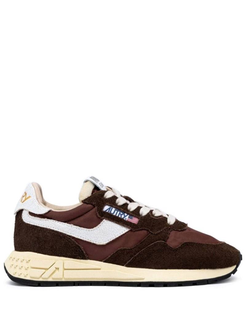 Autry Reelwind Low panelled suede sneakers - Brown von Autry