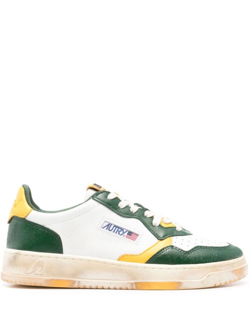 Autry Super Vintage panelled sneakers - White von Autry