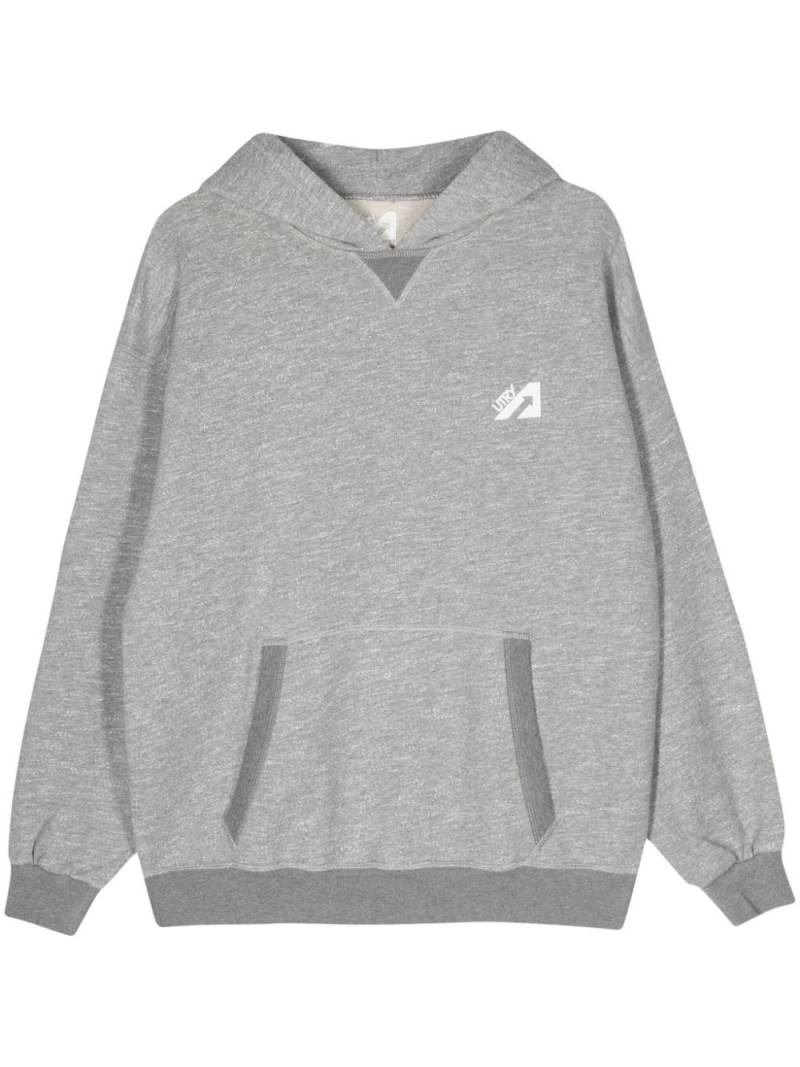 Autry appliqué-logo mélange-effect sweatshirt - Grey von Autry