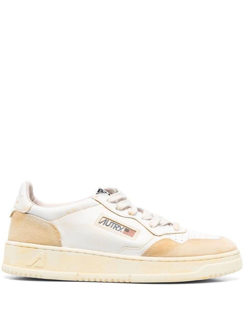 Autry contrasting low-top sneakers - White von Autry