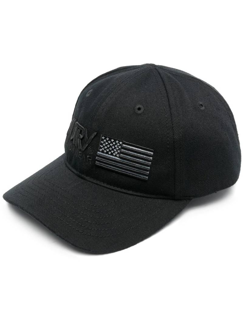 Autry logo-embroidered baseball cap - Black von Autry