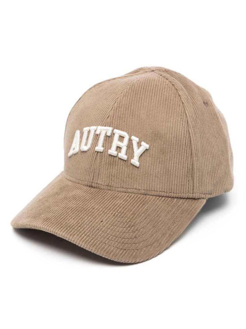 Autry logo-embroidered baseball cap - Brown von Autry