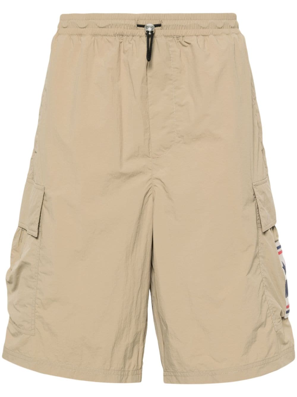 Autry logo-patch cargo shorts - Neutrals von Autry