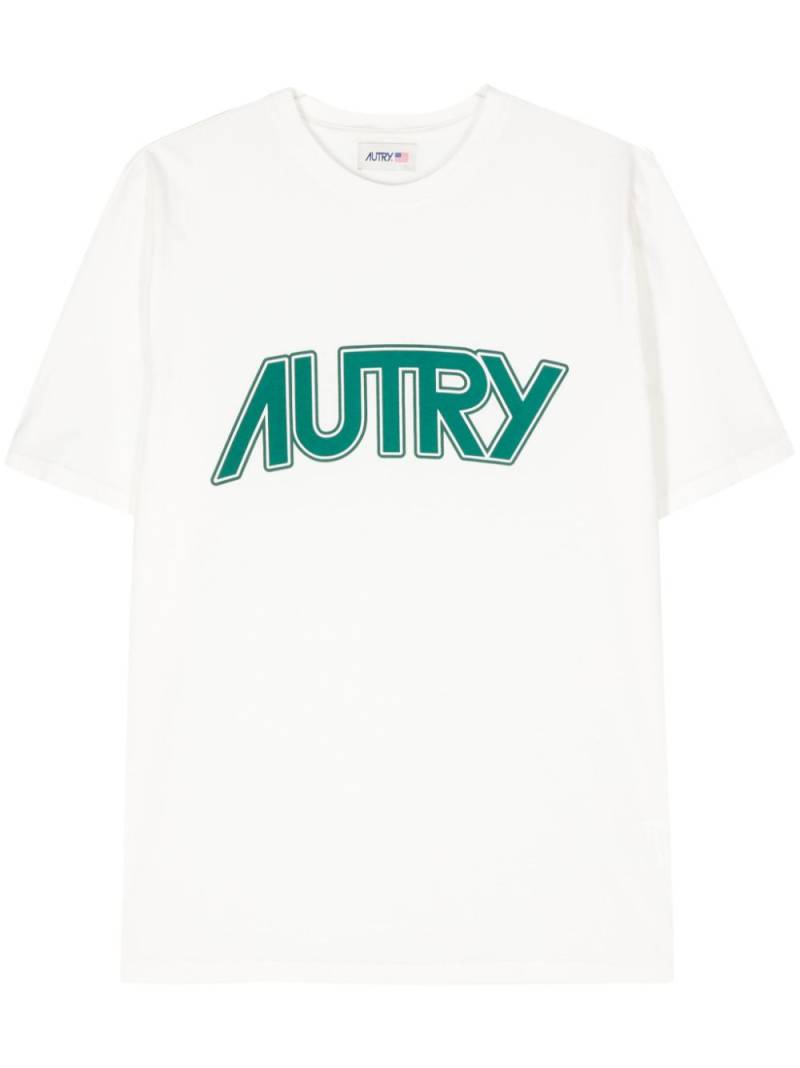 Autry logo-print cotton T-shirt - White von Autry