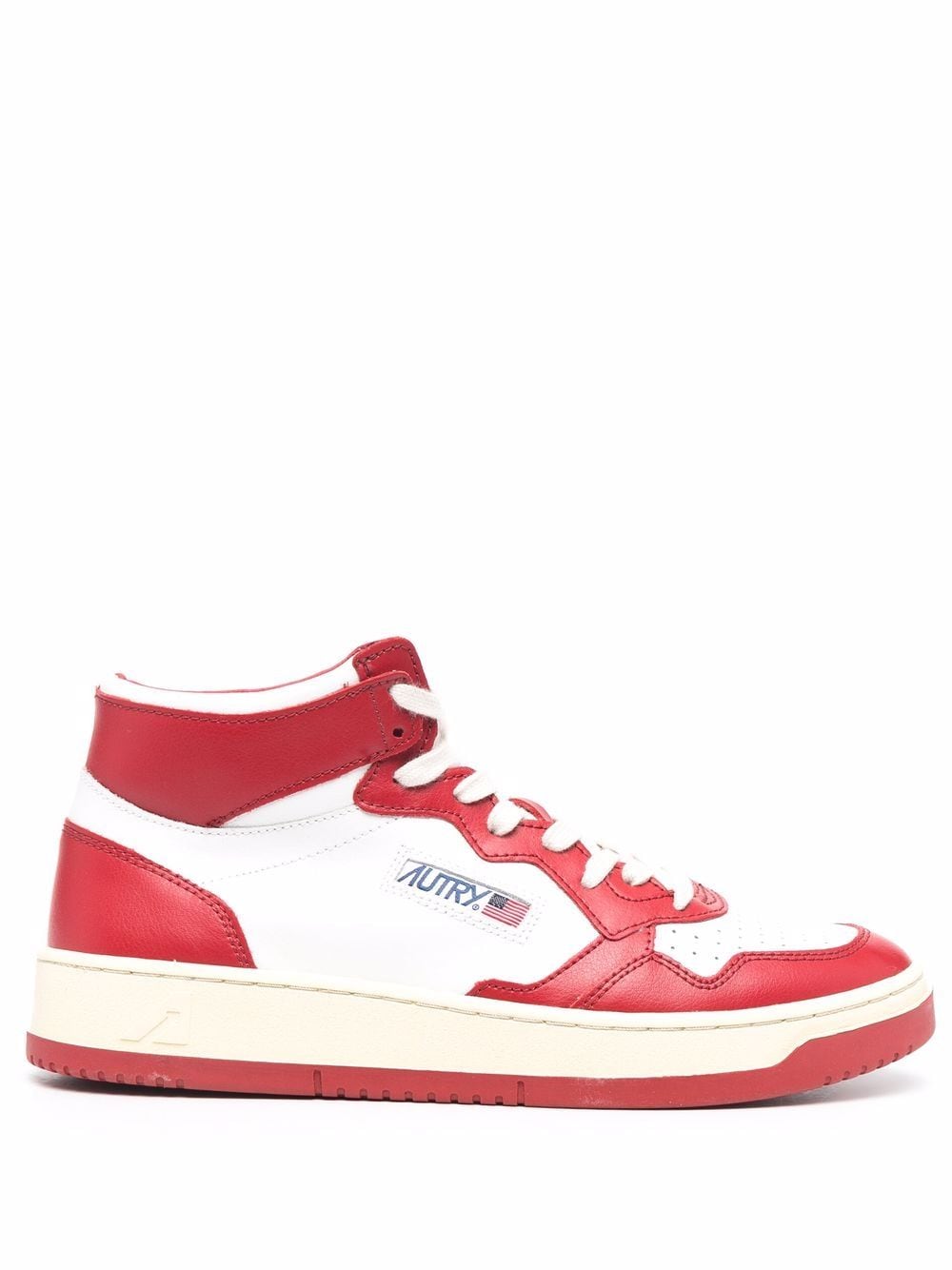 Autry panelled high-top sneakers - White von Autry