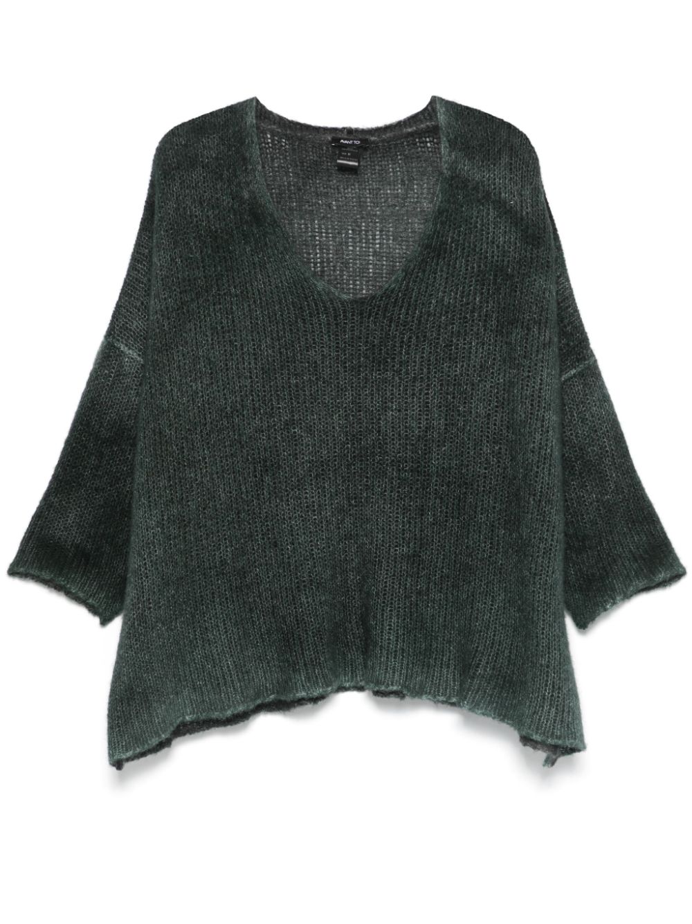 Avant Toi V-neck sweater - Green von Avant Toi