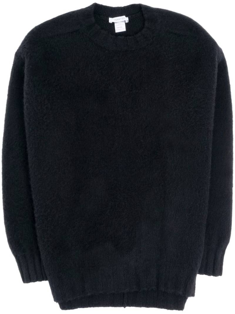 Avant Toi crew-neck jumper - Black von Avant Toi