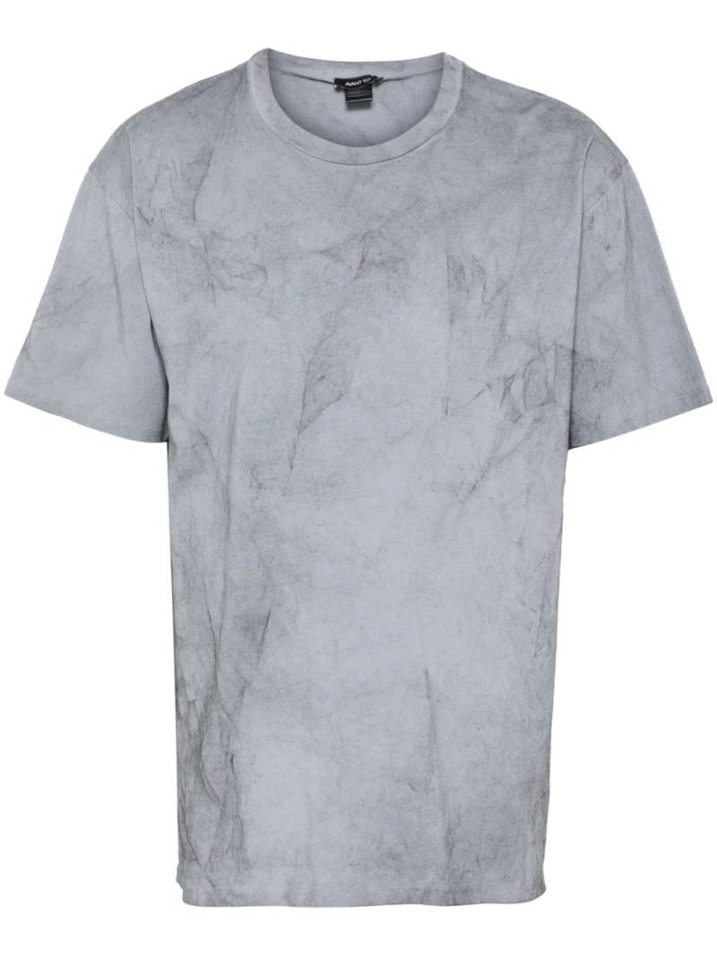 Avant Toi marbled-effect T-shirt - Grey von Avant Toi