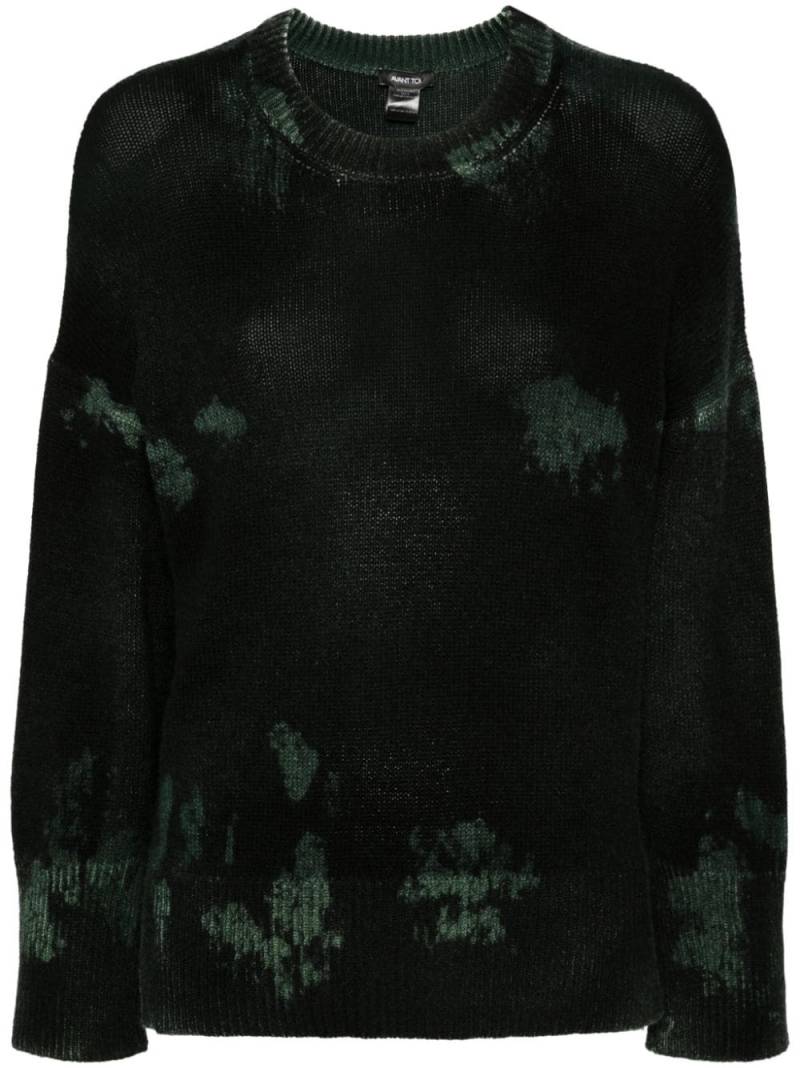 Avant Toi patterned-jacquard sweater - Green von Avant Toi