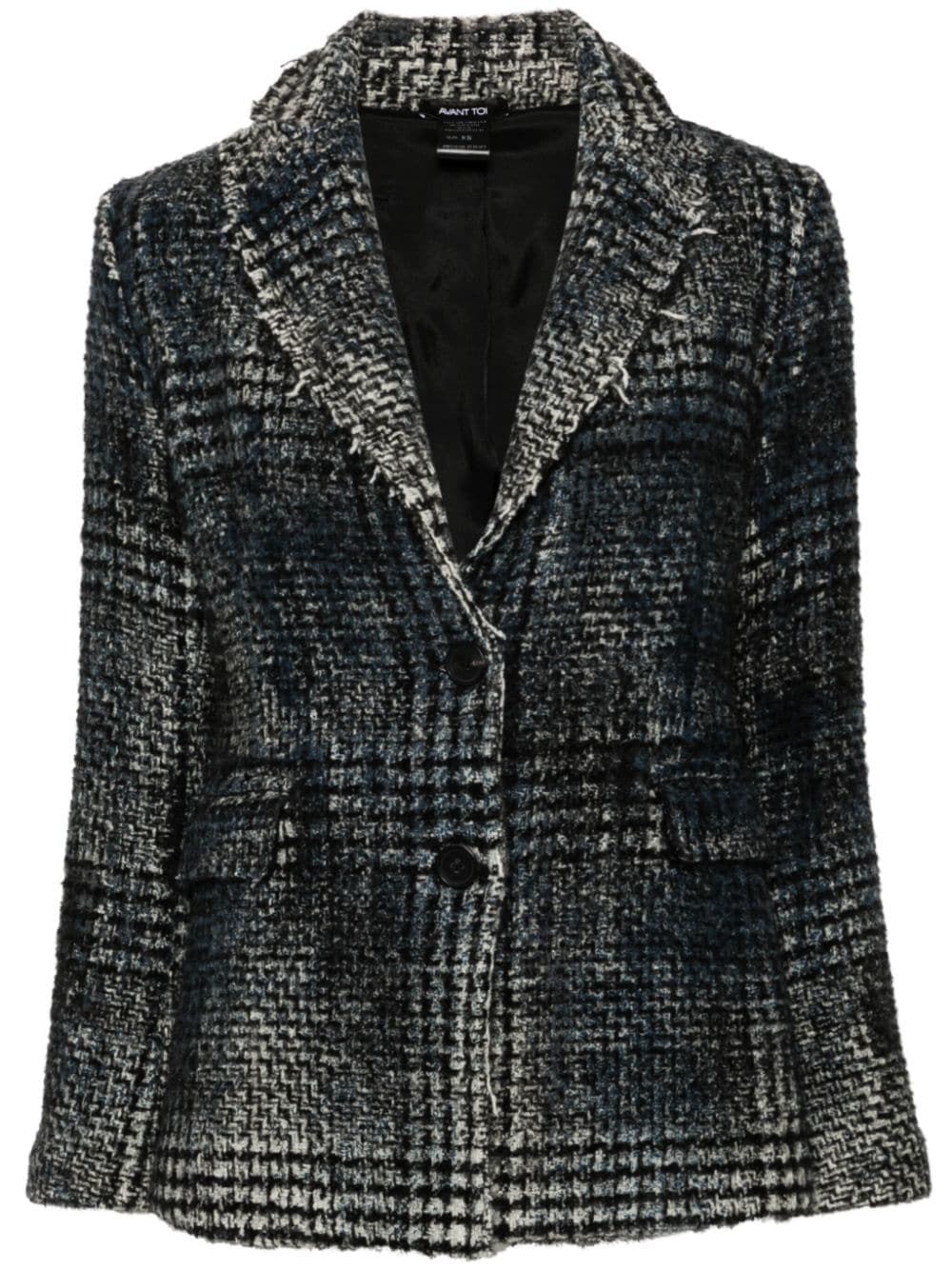 Avant Toi tweed jacket - Blue von Avant Toi