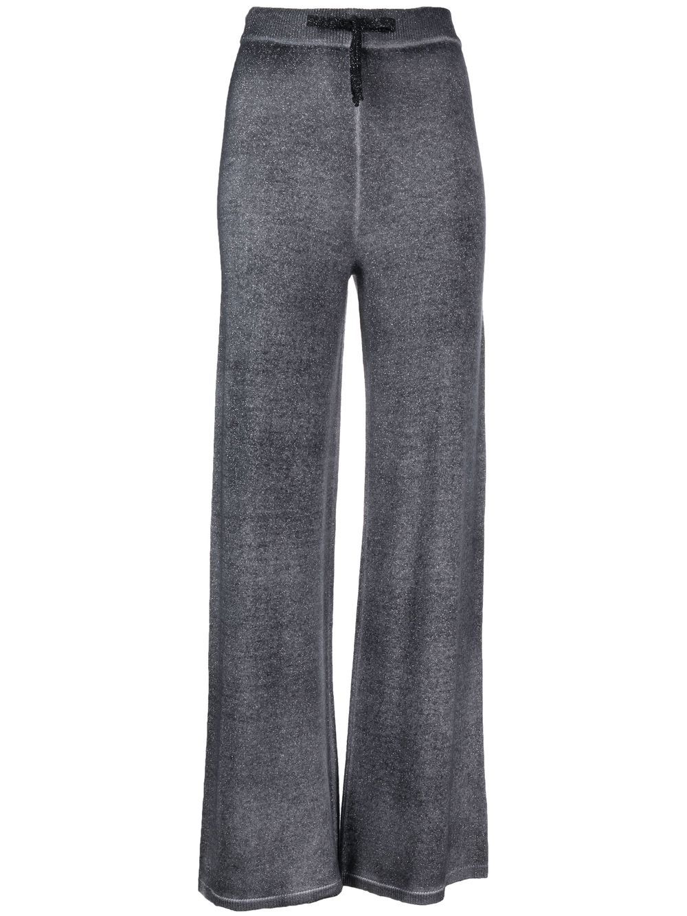 Avant Toi washed-finish wide-leg trousers - Grey von Avant Toi