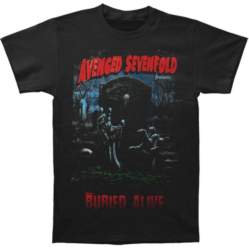 Buried Alive Tour 2012 Tshirt Damen Schwarz L von Avenged Sevenfold