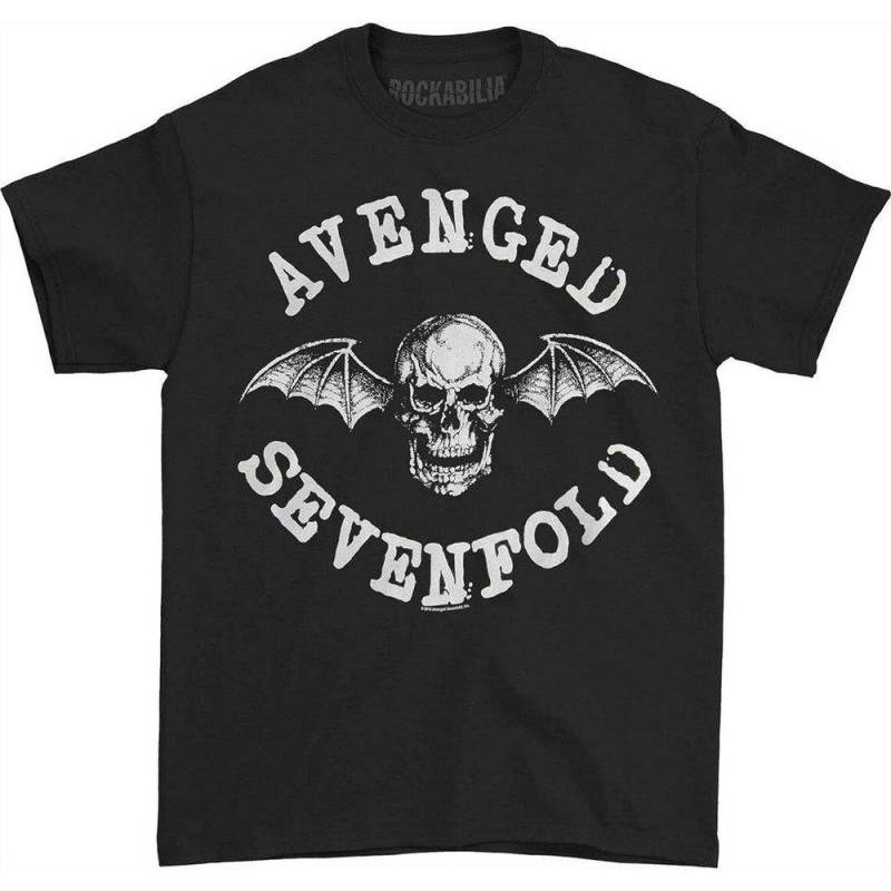 Classic Death Bat Tshirt Damen Schwarz L von Avenged Sevenfold