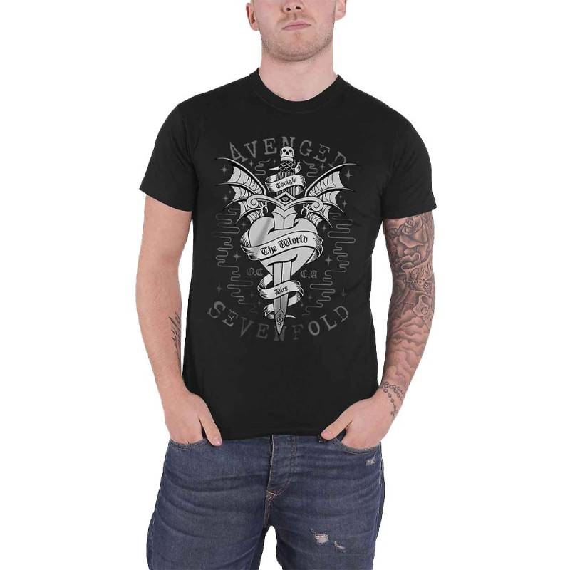 Avenged Sevenfold - Cloak & Dagger TShirt, für Damen, Schwarz, Größe S von Avenged Sevenfold