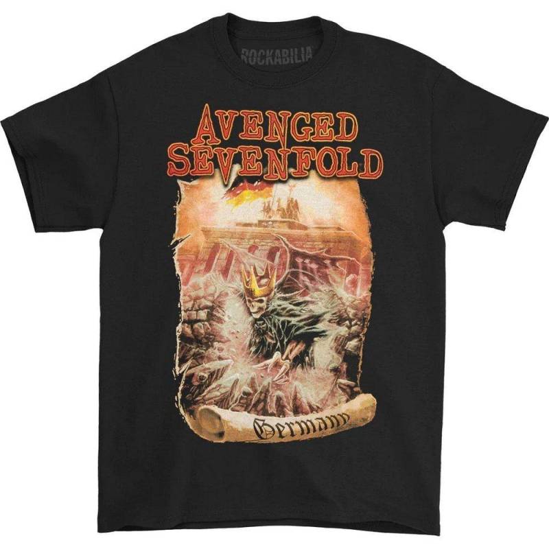 Germany Tshirt Damen Schwarz XL von Avenged Sevenfold