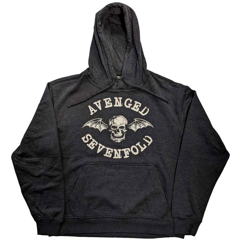 Kapuzenpullover Damen Grau M von Avenged Sevenfold