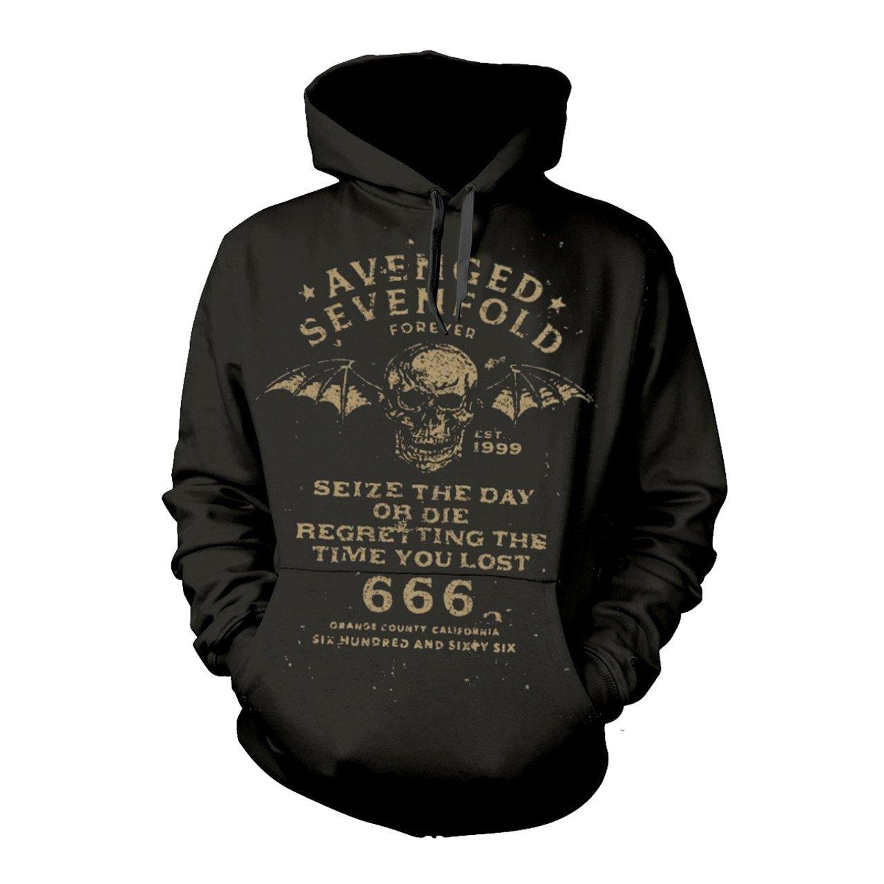 Seize The Day Kapuzenpullover Damen Schwarz L von Avenged Sevenfold