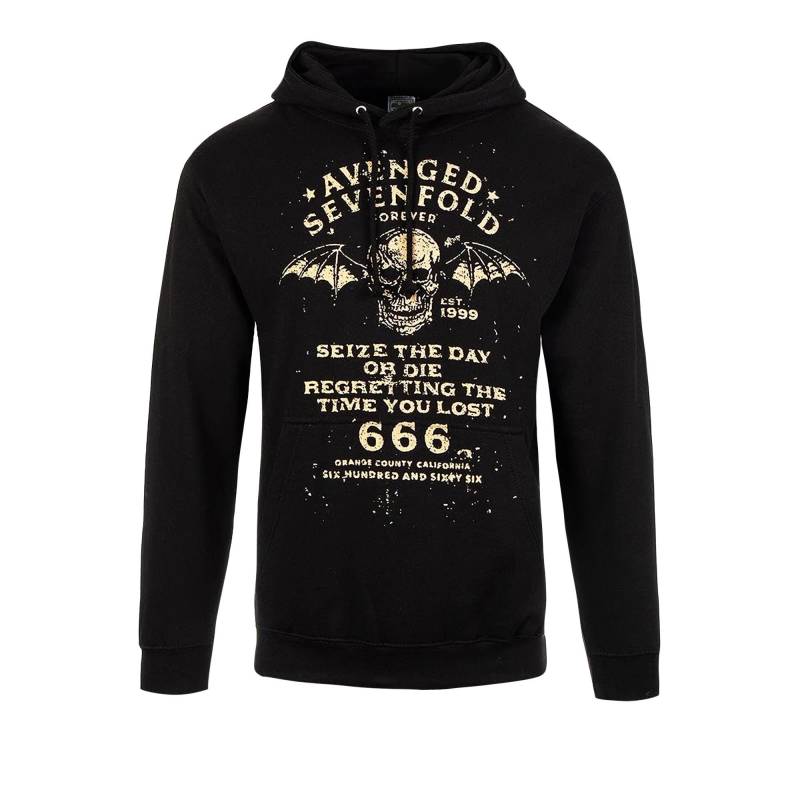 Seize The Day Kapuzenpullover Damen Schwarz L von Avenged Sevenfold