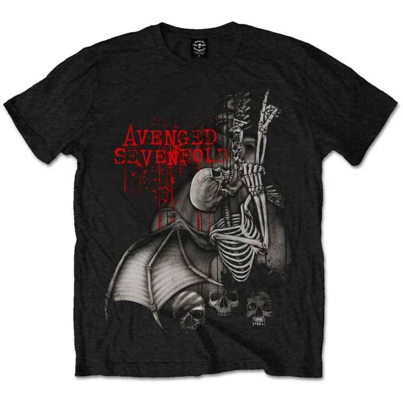 Avenged Sevenfold - TShirt, für Damen, Schwarz, Größe L von Avenged Sevenfold