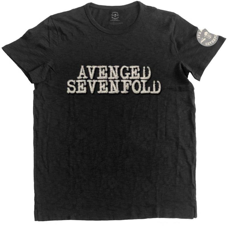 Tshirt Logo Damen Schwarz XXL von Avenged Sevenfold