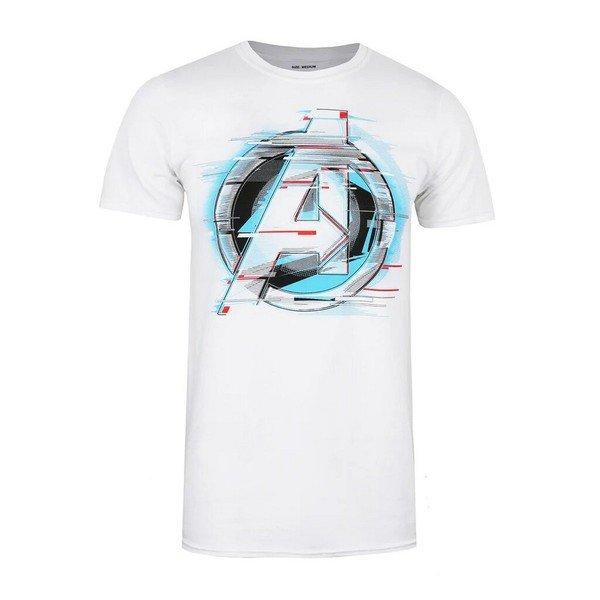 Quantum Tshirt Herren Weiss L von Avengers Endgame