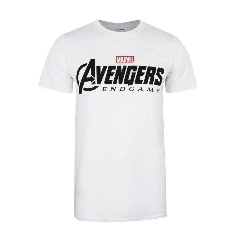 Tshirt Herren Weiss S von Avengers Endgame