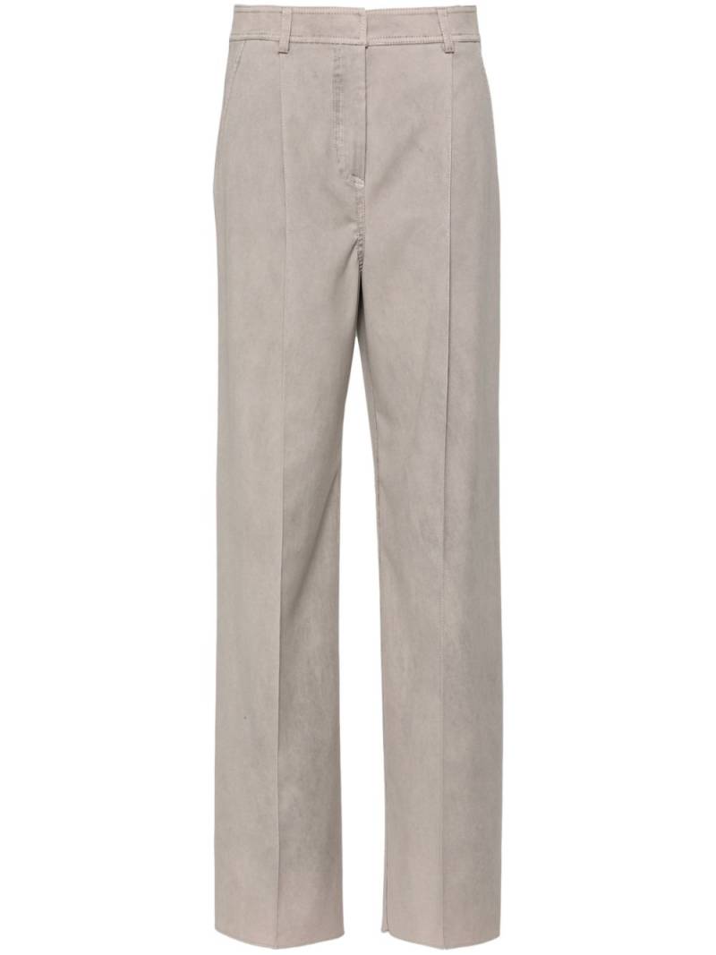 Aviù straight trousers - Neutrals von Aviù