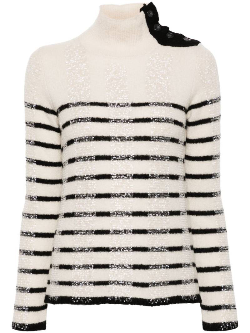 Aviù striped sweater - Neutrals von Aviù