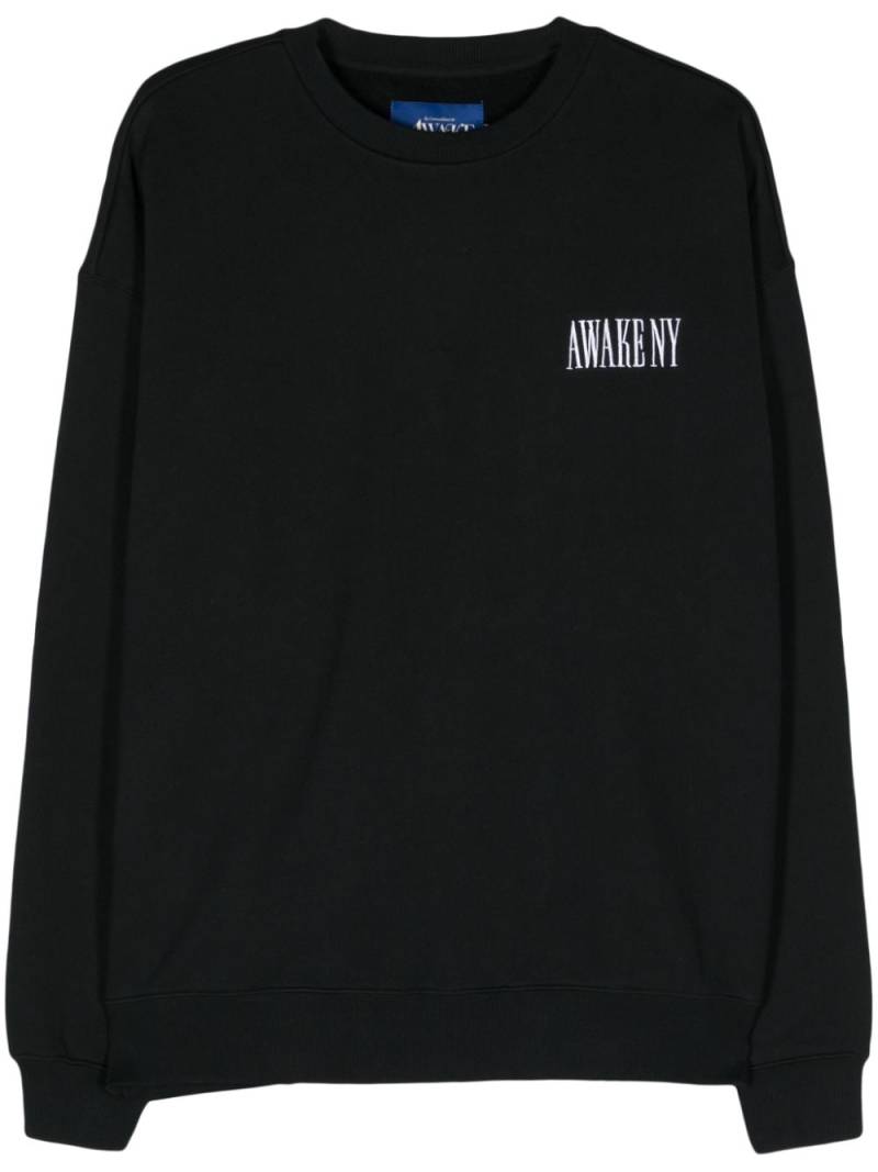 Awake NY Awake cotton sweatshirt - Black von Awake NY