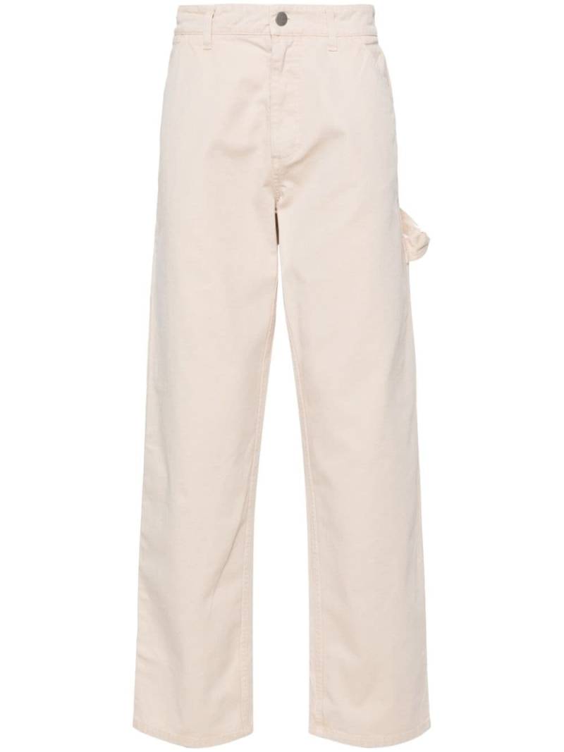 Awake NY straight-leg cotton carpenter trousers - Neutrals von Awake NY