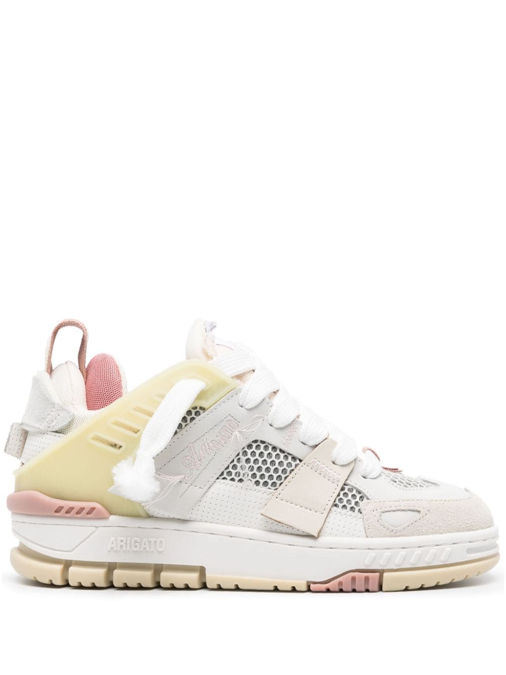 Axel Arigato Area Patchwork panelled leather sneakers - Neutrals von Axel Arigato