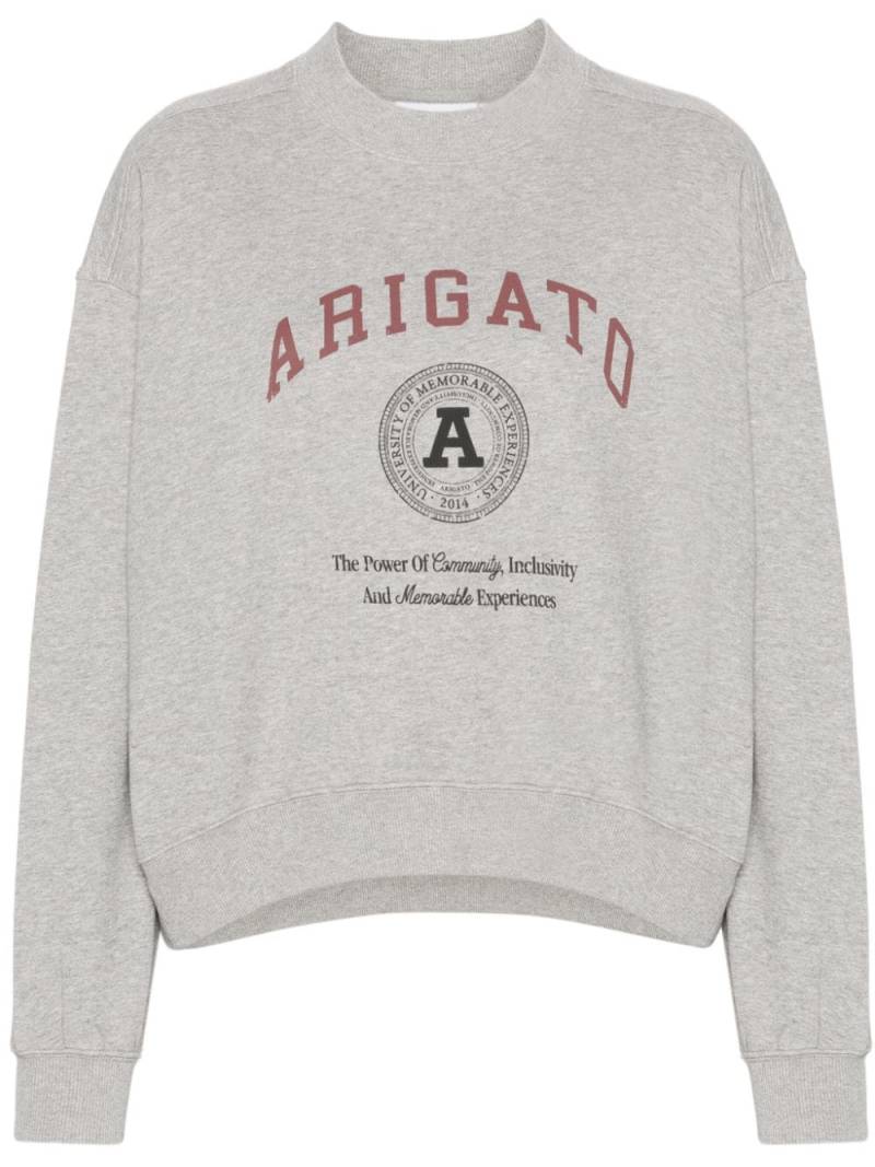 Axel Arigato Arigato University mélange sweatshirt - Grey von Axel Arigato