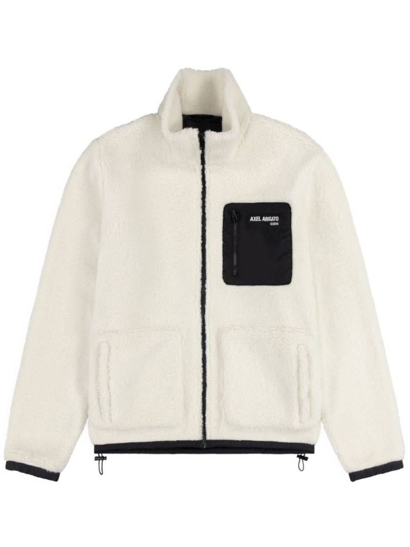 Axel Arigato Billie fleece jacket - Neutrals von Axel Arigato