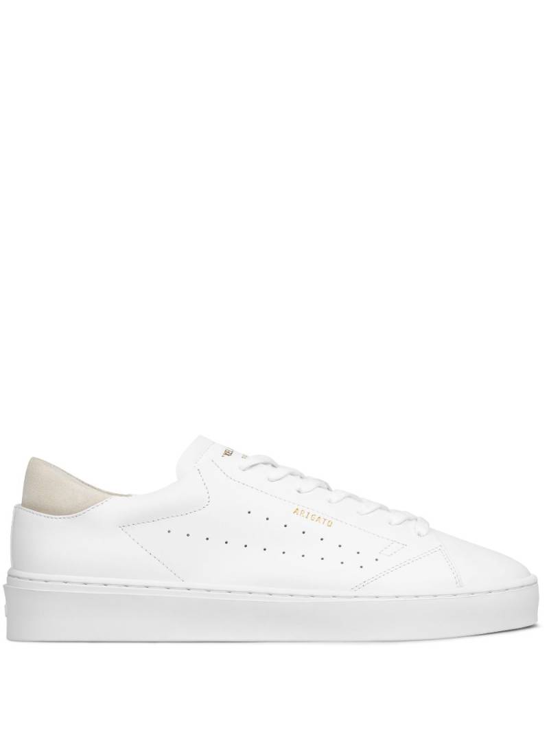 Axel Arigato Court perforated lace-up sneakers - White von Axel Arigato