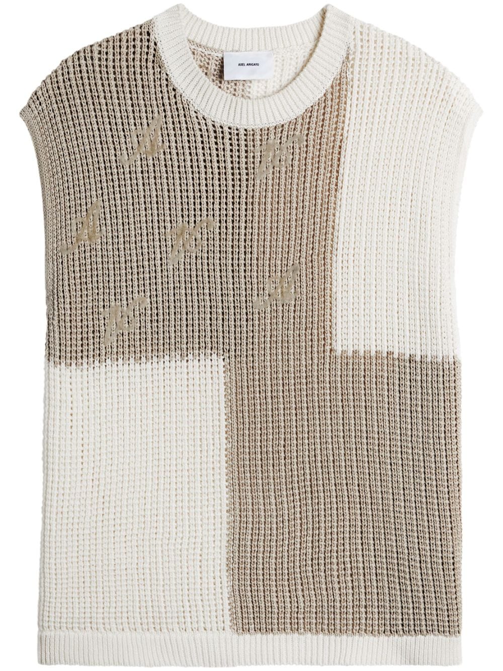 Axel Arigato Drew cotton vest - Neutrals von Axel Arigato