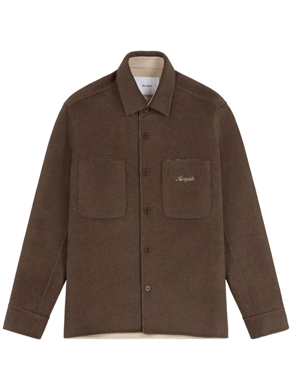 Axel Arigato Index overshirt - Brown von Axel Arigato