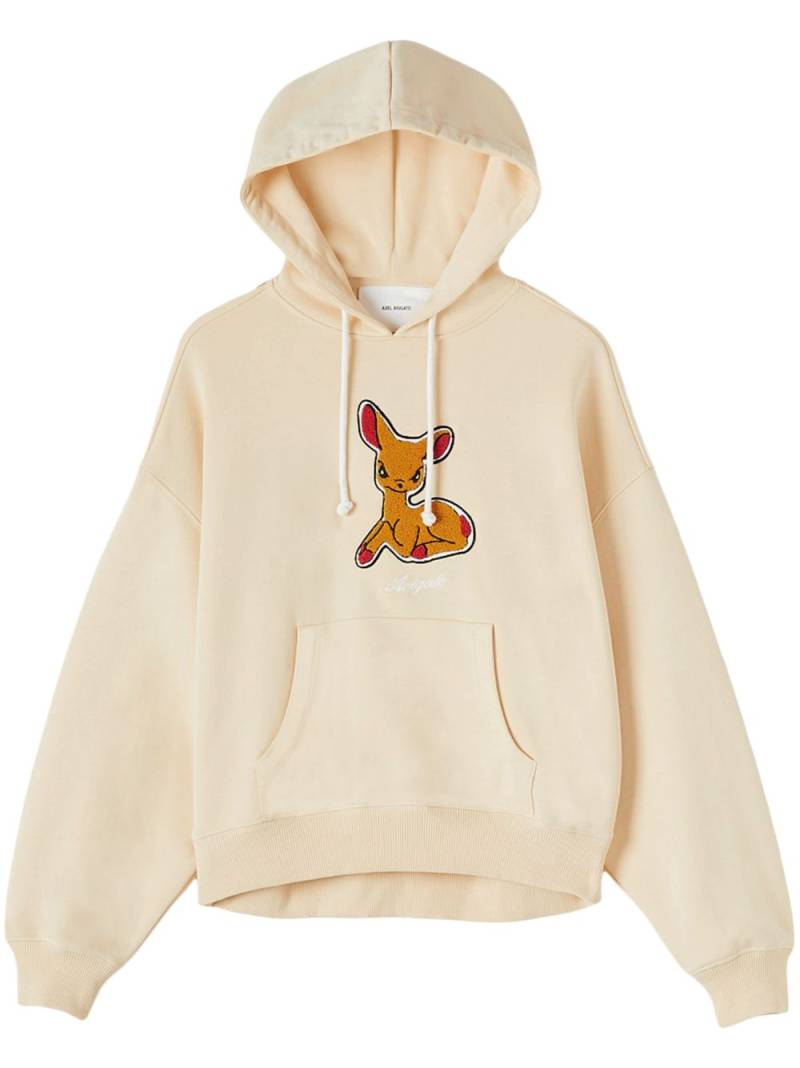 Axel Arigato Juniper Appliquéd Hoodie - Neutrals von Axel Arigato