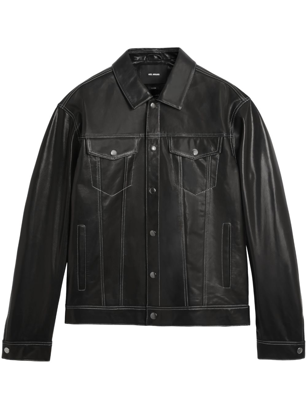 Axel Arigato Kai leather jacket - Black von Axel Arigato