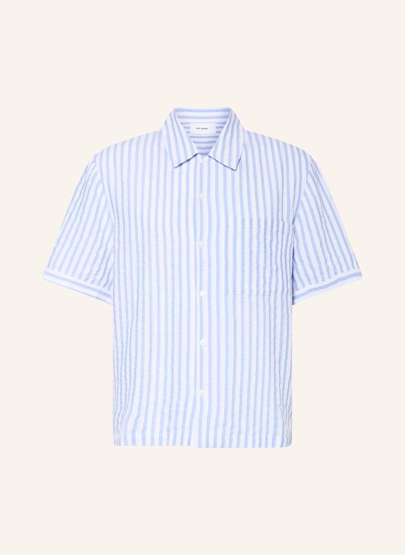 Axel Arigato Kurzarm-Hemd Lido Comfort Fit blau von Axel Arigato