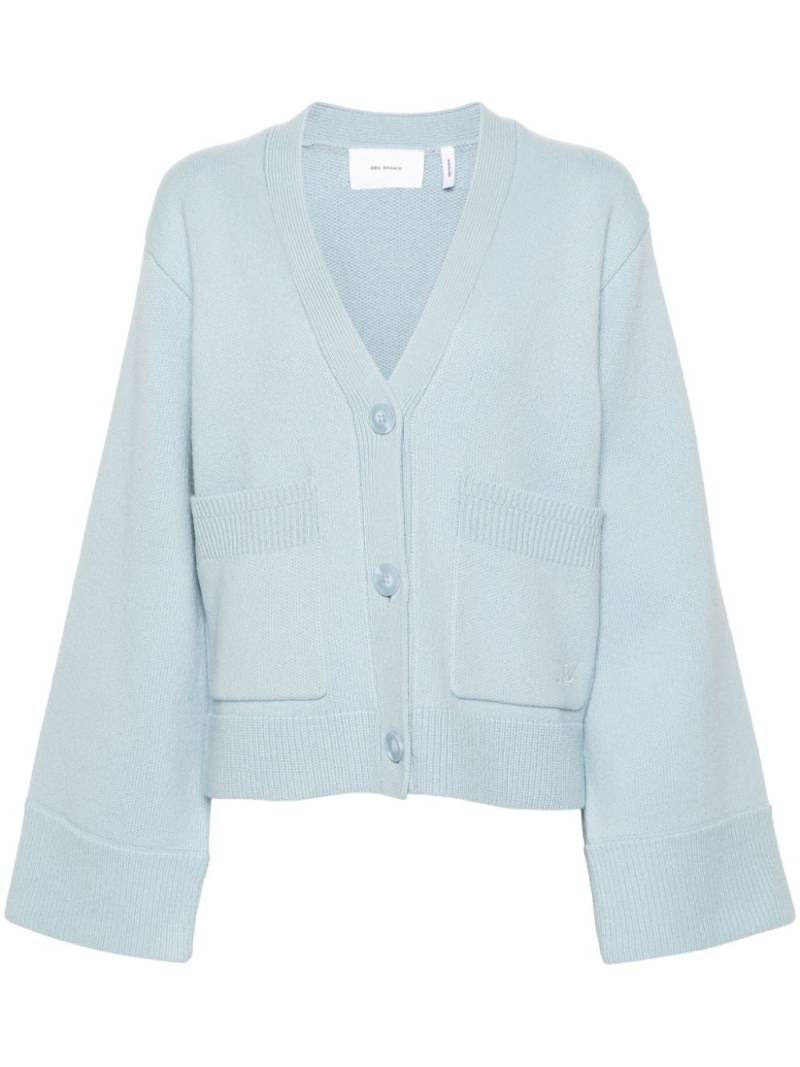 Axel Arigato Memory wool cardigan - Blue von Axel Arigato