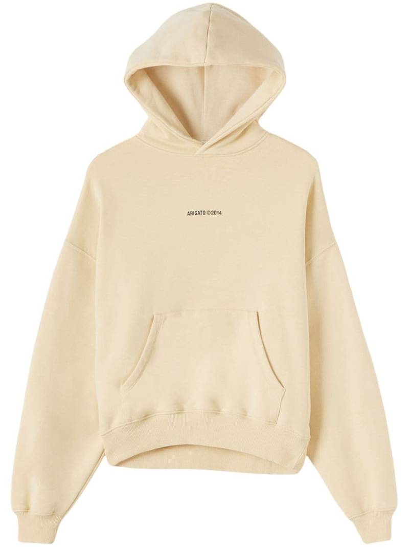 Axel Arigato Monogram hoodie - Yellow von Axel Arigato