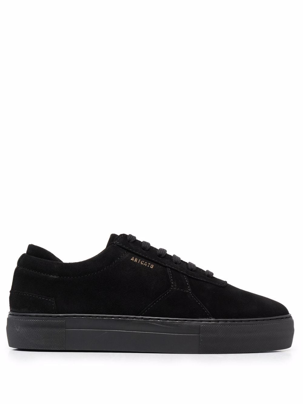 Axel Arigato Platform suede low-top sneakers - Black von Axel Arigato