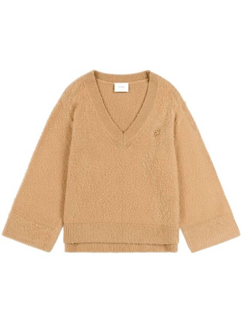 Axel Arigato Rain V-neck jumper - Brown von Axel Arigato