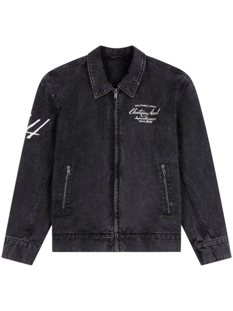 Axel Arigato Resort Embroidered jacket - Black von Axel Arigato