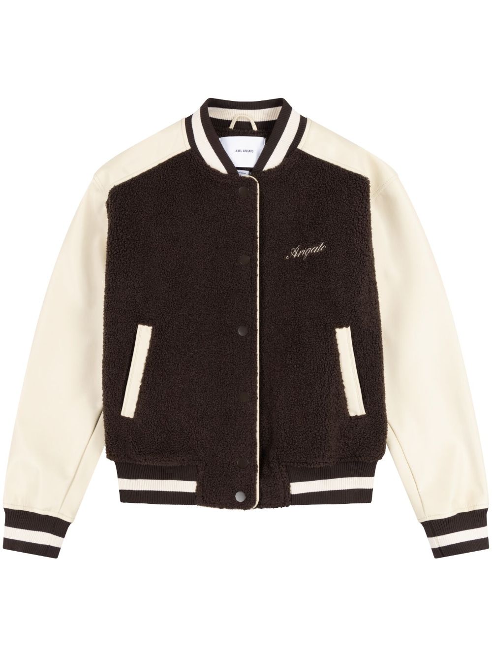 Axel Arigato Saul varsity jacket - Brown von Axel Arigato