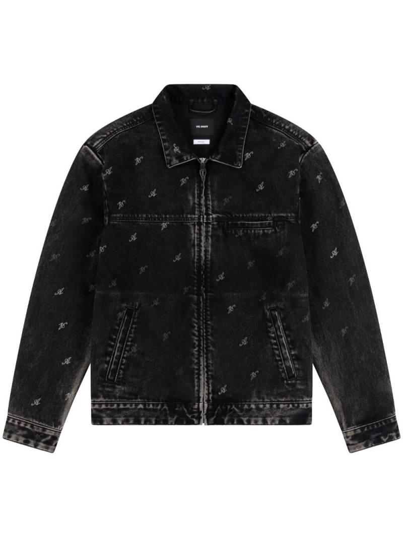 Axel Arigato Signature A denim jacket - Black von Axel Arigato