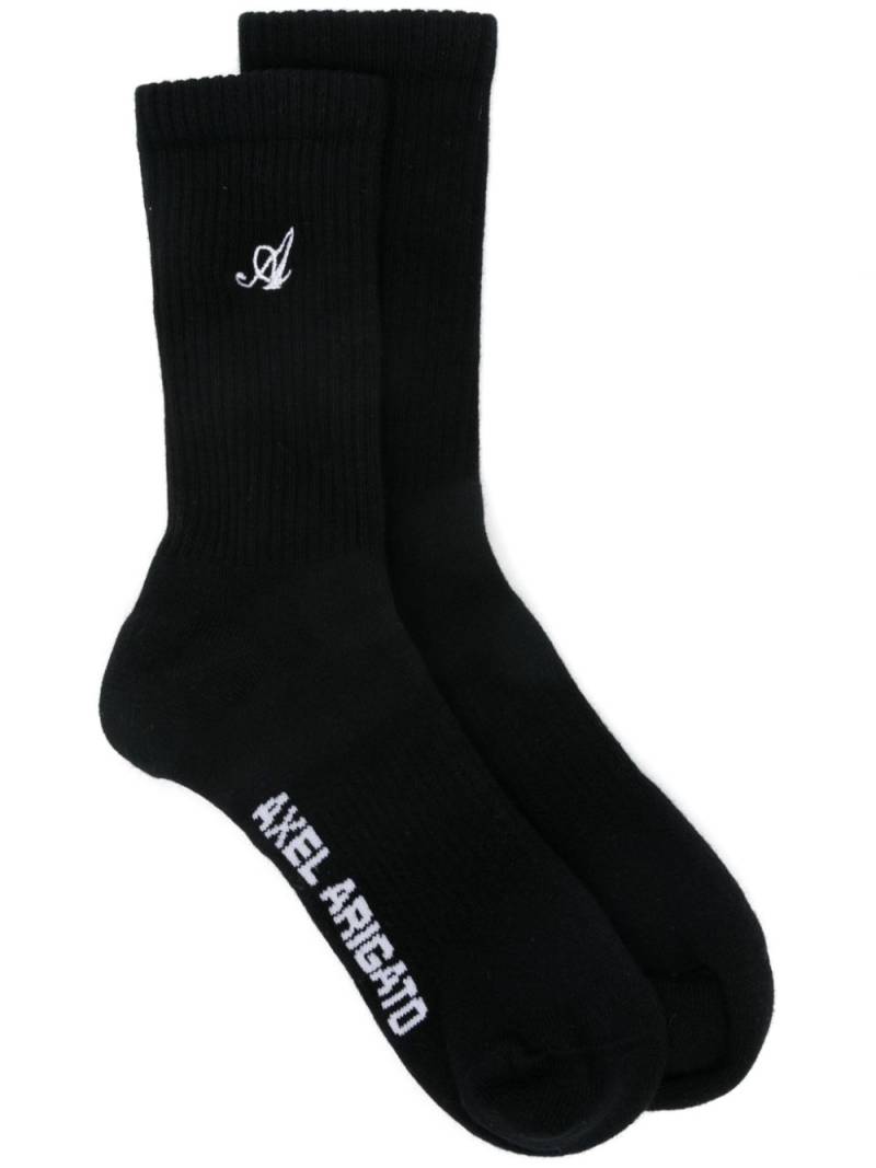 Axel Arigato Signature socks - Black von Axel Arigato